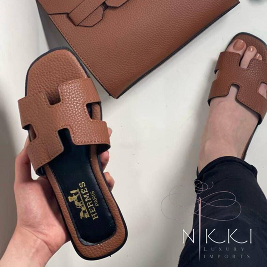 Hermès Sandal Collection - Brown